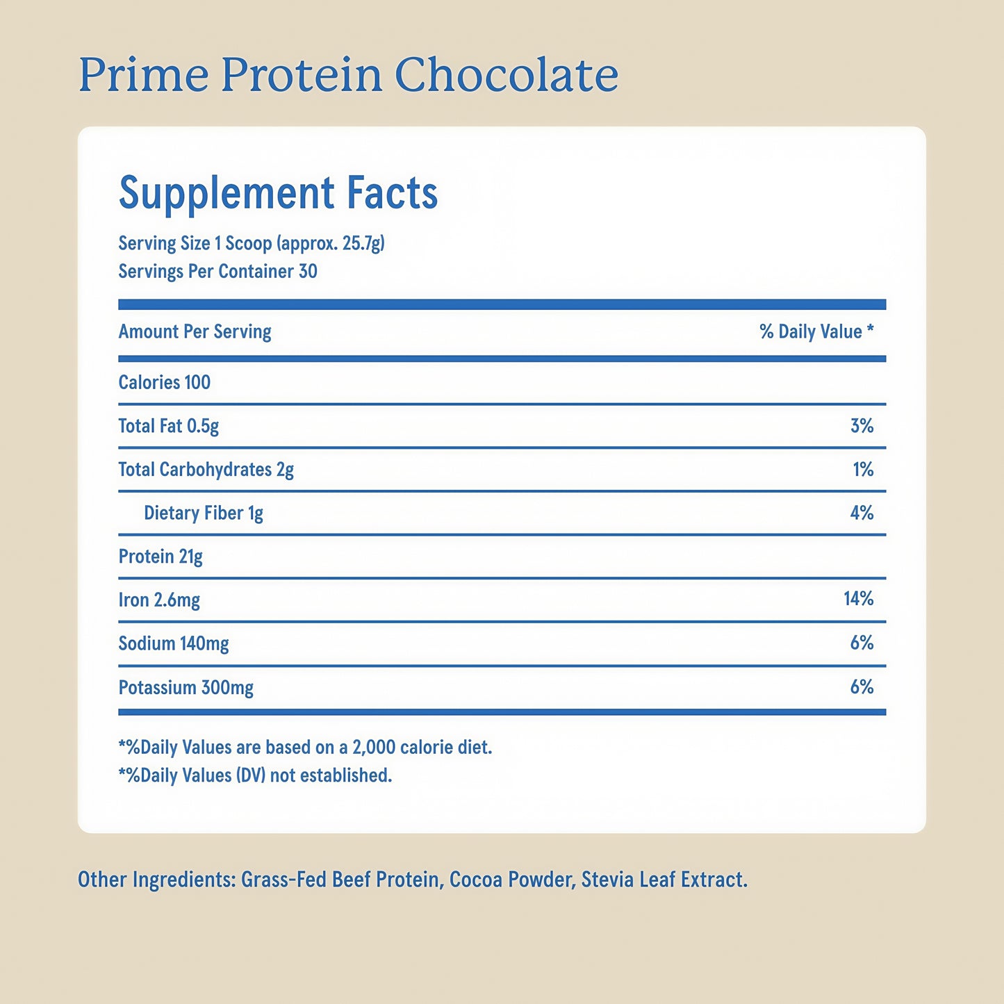 Equip Prime Protein Powder Chocolate Flavor 30 Servings